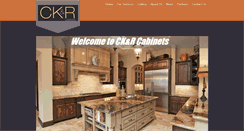 Desktop Screenshot of ckrcabinets.com
