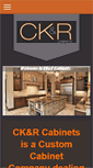 Mobile Screenshot of ckrcabinets.com